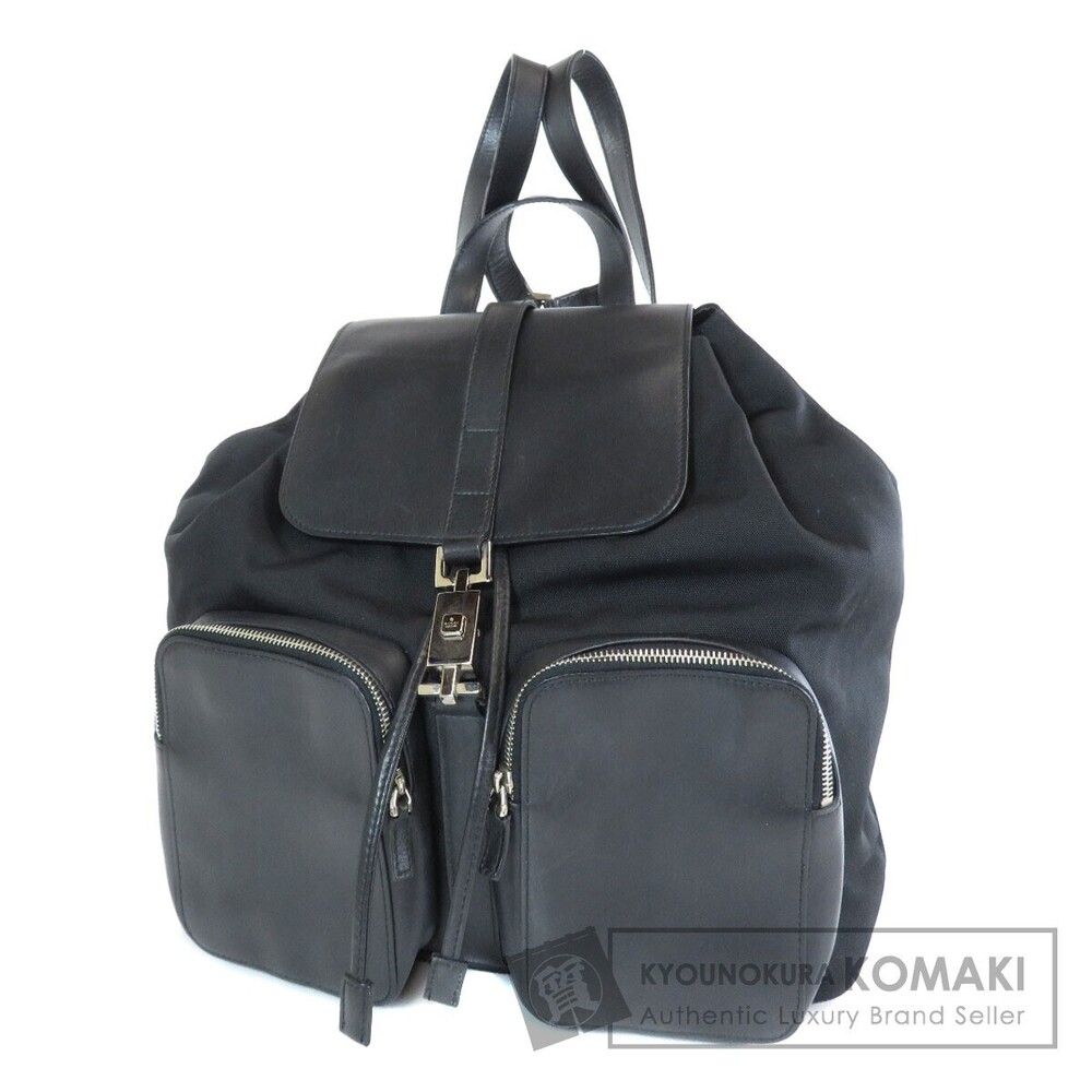 Gucci Metal Motif Backpack Rucksack Daypack